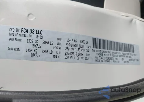 2020 Chrysler Pacifica Touring from USA, damaged, VIN 2C4RC1FGXLR109231